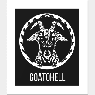 goatohell - goat to hell Posters and Art